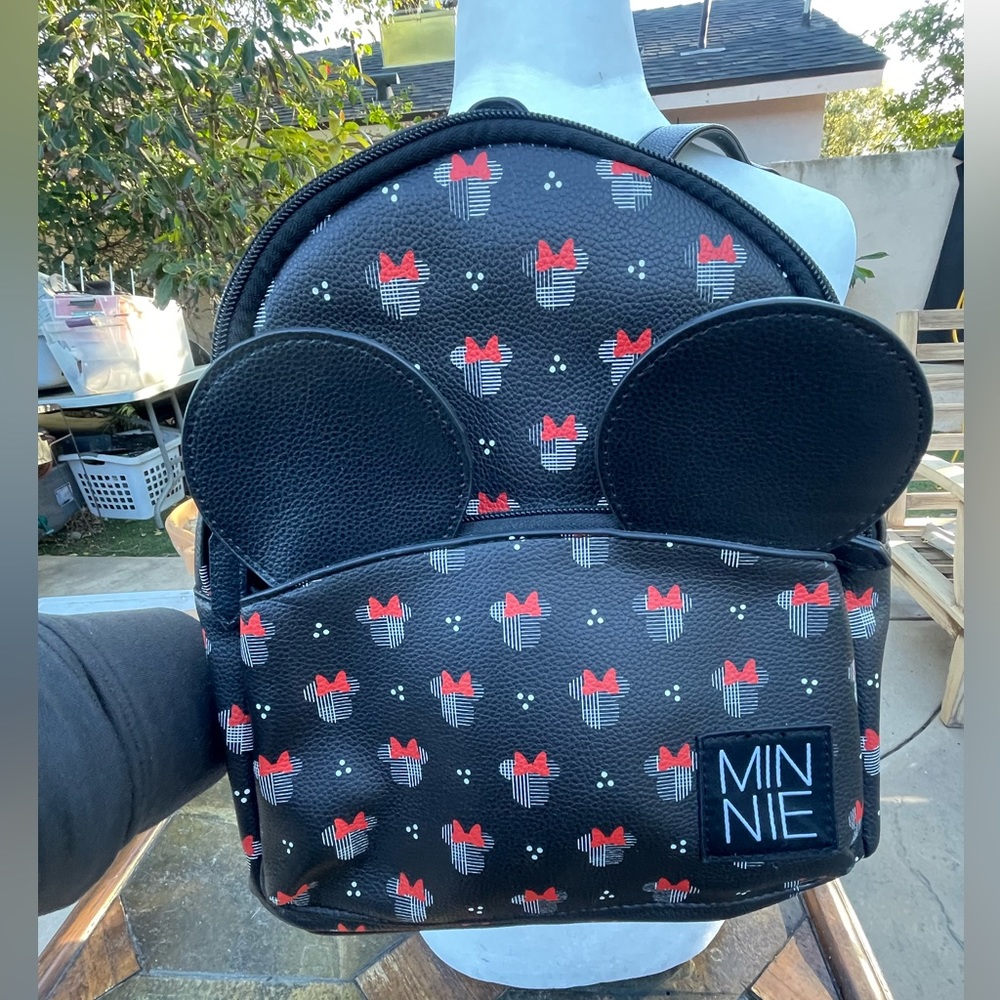 Danielle Nicole Disney Minnie mouse backpack with 3-D ears